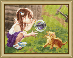 Вышивка ЧМ-069 Забавная игра