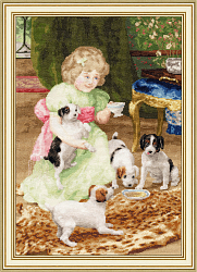 Вышивка ЧМ-050 Вечерний чай Вышивка ЧМ-050 Вечерний чай