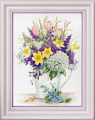 Вышивка АК-009 Первоцветы Вышивка АК-009 Первоцветы