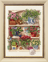 Вышивка ЛЦ-085 Цветочная полка Вышивка ЛЦ-085 Цветочная полка