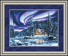 Вышивка ЛП-030 Полярное сияние Вышивка ЛП-030 Полярное сияние