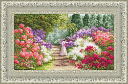Вышивка ЧМ-060 Цветочная радуга Вышивка ЧМ-060 Цветочная радуга