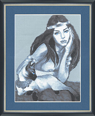 Вышивка А-005 Сиамская кошка